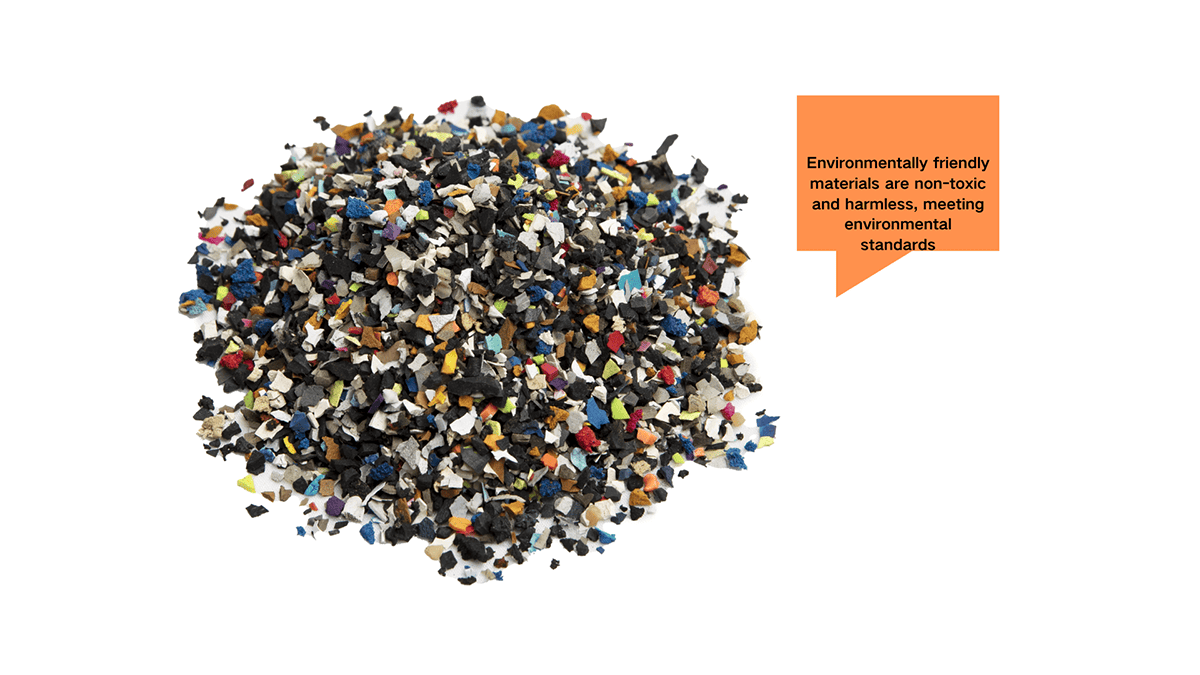 Composite elastic rubber mat (full color)