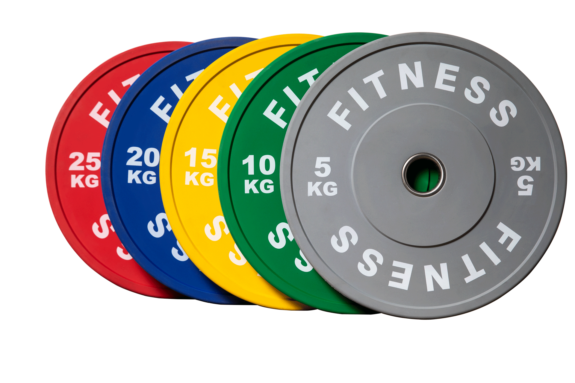 Colored Rubber Bumper Plates