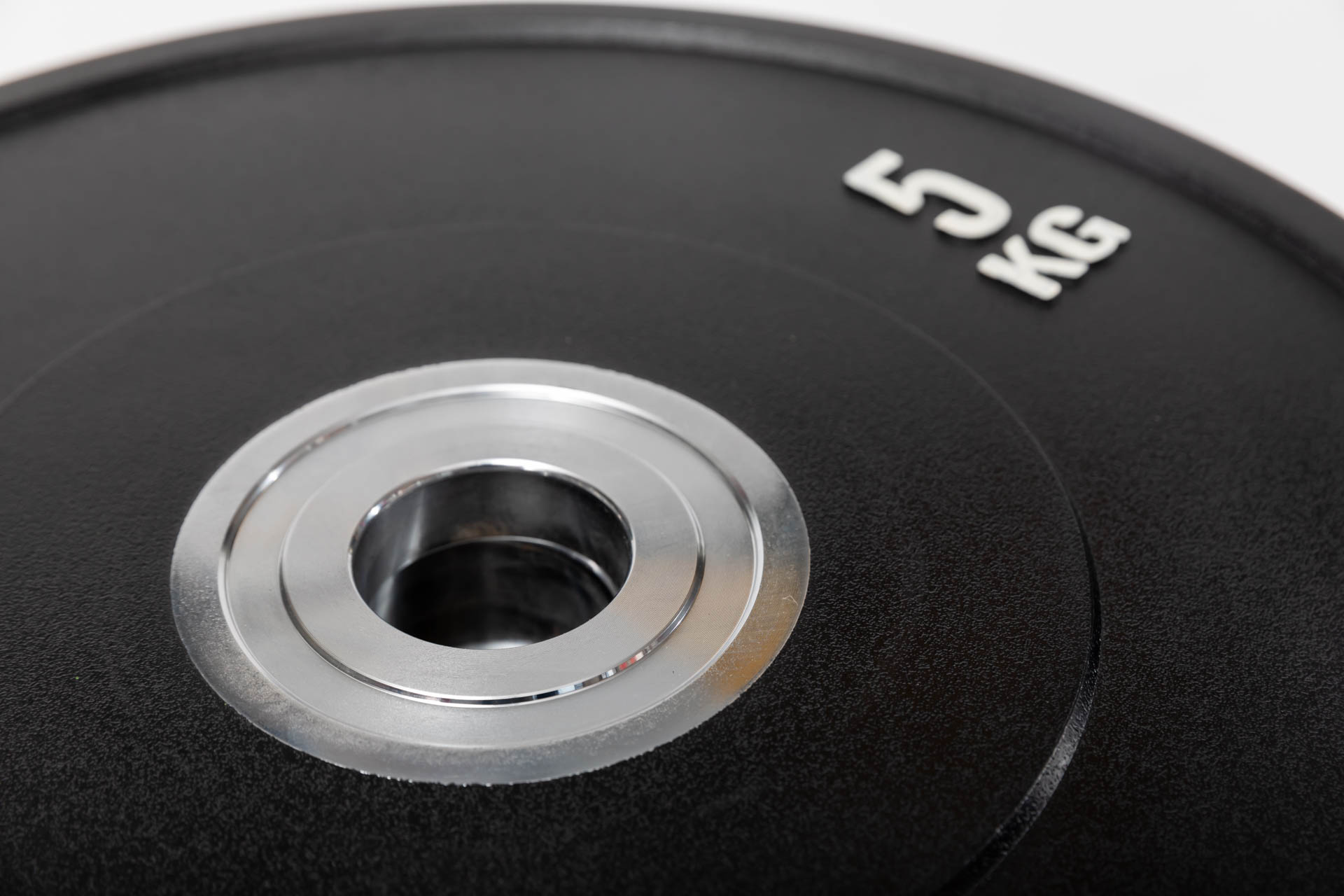 Black Training Barbell Plates (Hub)